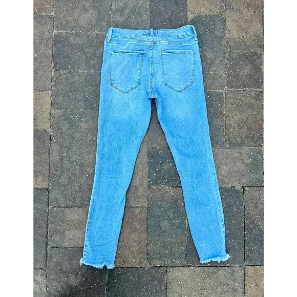 Abercrombie & FItch mid rise ankle skinny ankle jeans size 2/26 - Picture 2 of 4